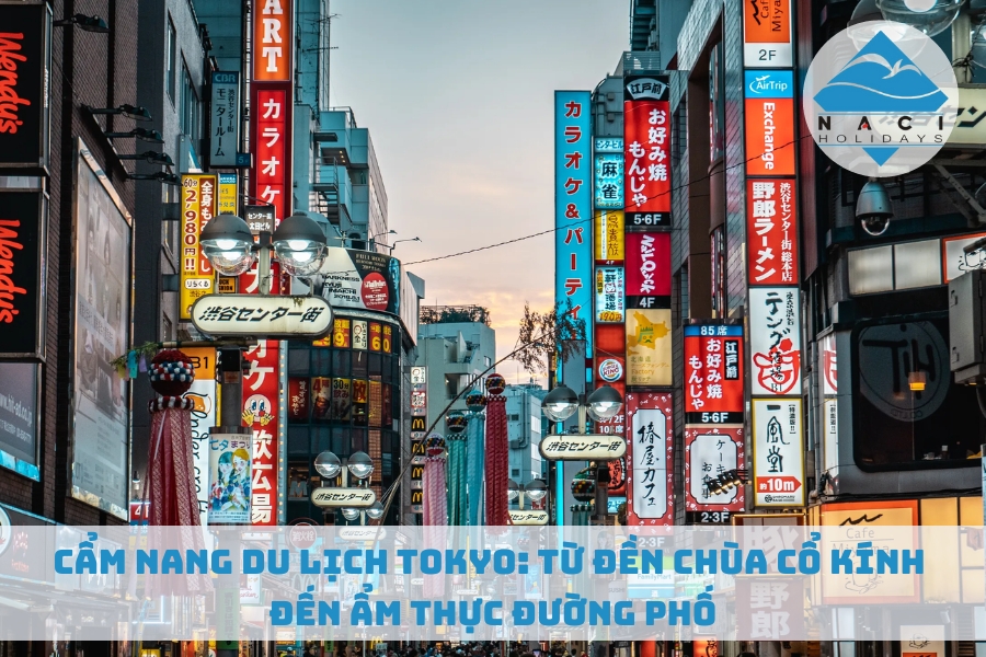 Cẩm Nang Du lịch Tokyo: Từ Đền Chùa Cổ Kính Đến Ẩm Thực Đường Phố