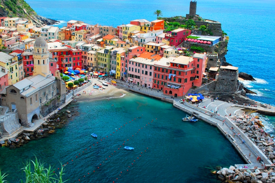 Du Lịch Cinque Terre - 5 Ngôi Làng Xinh Đẹp Bên Bờ Biển Của Italy