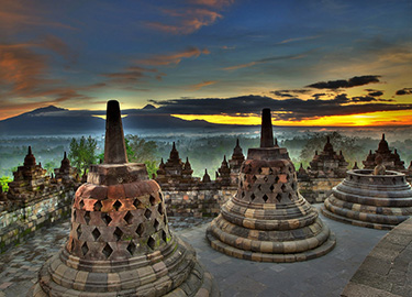 Khám phá kỳ quan Phật giáo Borobudur - Indonesia