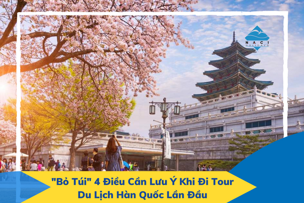 Bỏ Túi 4 Điều Cần Lưu Ý Khi Đi Tour Du Lịch Hàn Quốc Lần Đầu