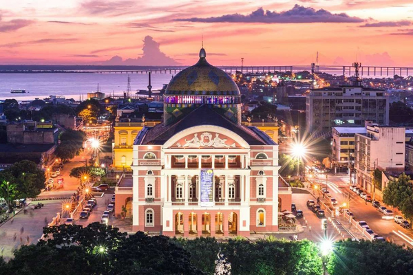 Vẻ đẹp của Teatro Amazonas