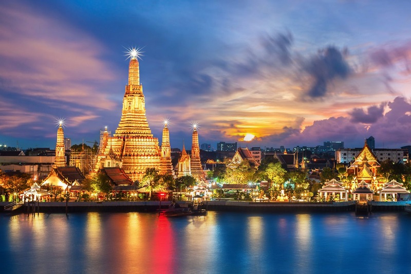 Chùa Vàng nổi tiếng ở Bangkok - Thái Lan